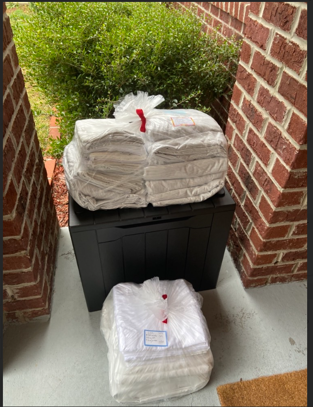 How much does laundry weigh? Poplin